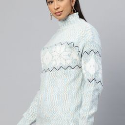 Pierre Carlo Geometric Self Design Pullover image 3
