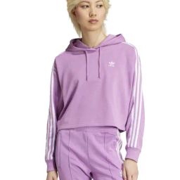 Adidas Originals Purple Loose Fit Sports Hoodie-picture-29