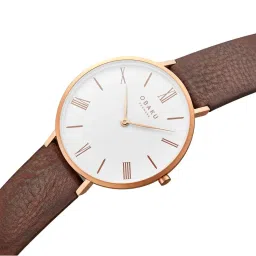 OBAKU V283GXVWRN Folie Mahogany Analog Watch for Men image 4