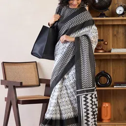 Mitera Ready to Wear Bagru Saree-picture-15