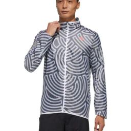 Adidas TYO RUN JK M White & Black Printed Running Jacket-image-41