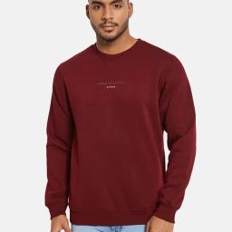 Octave Merlot Regular Fit Sweatshirt-picture-42