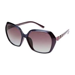 Giordano Brown UV Protection Square Sunglasses for Women-image-1