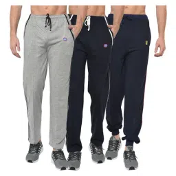Vimal Jonney Multicolor Cotton Trackpants - Pack of 3-image-93
