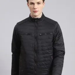 Monte Carlo Black Regular Fit Reversible Jacket-picture-11