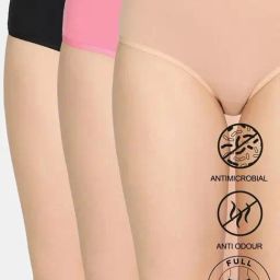 Zivame Multicolor Regular Fit Panties - Pack of 3-image-18