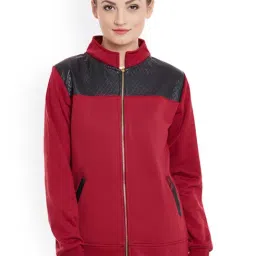 Belle Fille Maroon Regular Fit Jacket-picture-47