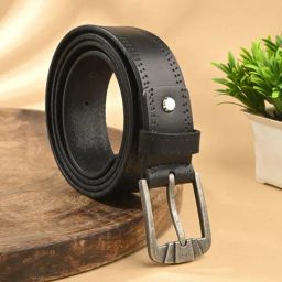 Clog London Black Leather Casual Belt-picture-37