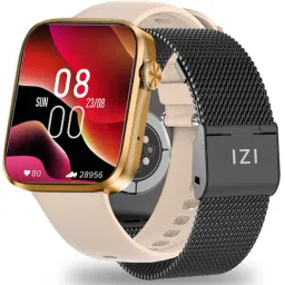 IZI SmartPro 1.9 inch PPI 326 UHD Smartwatch with 2 Premium Straps Included Steel + Silicone-picture-30