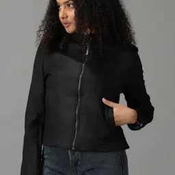 SHOWOFFFF Black Casual Jacket-picture-16