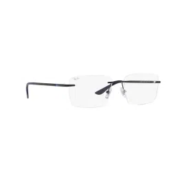Ray-Ban Black Rectangular Eye Frames for Men image 2