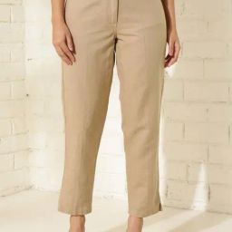 Fabindia Brown High Rise Pants-image-41