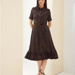 Latin Quarters Black Printed Dress-picture-14