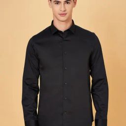 Byford By Pantaloons Pirate Black Slim Fit Shirt-picture-18