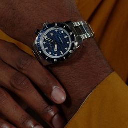 BOSS Men Dial & Stainless Steel Bracelet Style Straps Analogue Automatic Solar Powered Watch 1514177-image-76