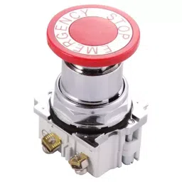 EATON CUTLER HAMMER EMERGENCY STOP SWITCH, SPST-NO/NC, 10250T5B63-1X-28