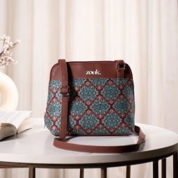 ZOUK Multicolor Printed Cross Body Bag image 1