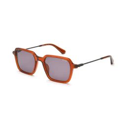 Police SPLL10K52W45SG Grey UV Protected Square Unisex Sunglasses-picture-19