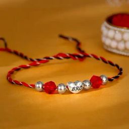 Giva 925 Silver Bro Love Rakhi Bead For Diy Kit-image-13