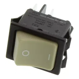 E-SWITCH ROCKER SWITCH, DPST, 20A, 125VAC, PANEL, RB242D142R-picture-46