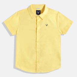 Allen Solly Junior Kids Boys Short Sleeves Casual Shirt-image-16