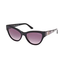 Guess GUS001125601BSG Grey UV Protected Cat Eye Sunglasses for Women-39
