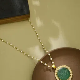 Fabindia Silver Short Pendant Necklace-picture-18