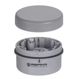 Werma Terminal Element KS71 Series Grey for Use with KombiSIGN 71 12-230 V AC/DC IP65, 640.910.00-image-45