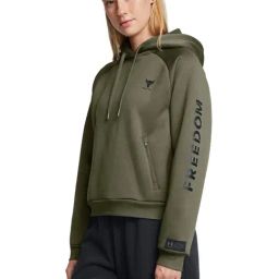 Under Armour Green Regular Fit Printed Sports Hoodie-image-61