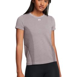 Under Armour Grey Regular Fit Texture Sports T-Shirt-picture-9