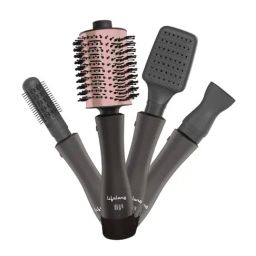 Lifelong LLPCW102 1200 Watts Volumizer Ceramic Hair Dryer, 4 in 1 Multistyler (Rose Gold)-image-1