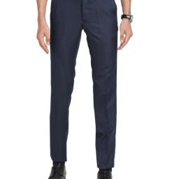 Turtle Blue Slim Fit Trousers-picture-12