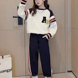 Little Surprise Box Unisex Navy Blue¿Embroidered Track Suits-image-47