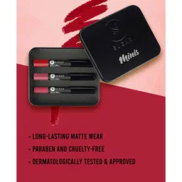 Sugar Cosmetics Matte As Hell Mini Sets - Bold image 4