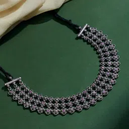Fabindia Silver Short Necklace-picture-33