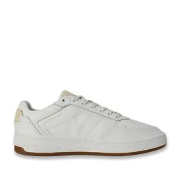 Puma Women's White, Alpine Snow & Gold Court Classic Lux Res Women's Sneakers-image-15