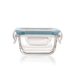HAZEL Transparent Glass Airtight Container - Set of 1 (150 ML) image 3