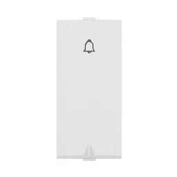 RAPID Stelo Bell Push Switch 1 Module 6 Amp White, R-2067 (Pack of 20)-72