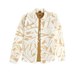 Charchit Boys Gold Cotton Comfort Fit Printed Shirt with T-Shirt-image-94