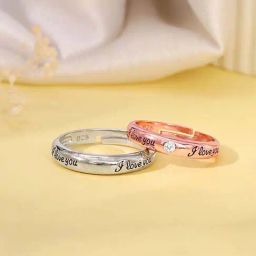 GIVA 925 Sterling Silver Bi-Color Rings for Unisex-image-28
