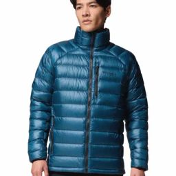 Columbia Blue Slim Fit Puffer Jacket-picture-0