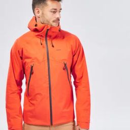 Quechua By Decathlon Orange Slim Fit Sports Hoodie-image-32