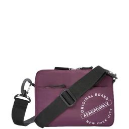 Aeropostale Aaron Burgundy Polyester Solid Cross Body Bag-picture-0