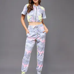 BAESD Printed Top With Joggers Co-Ords-image-40