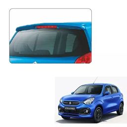 Auto Pearl OE Type Car Body Colored Spoiler ABS Cerulean Blue Compatible For Maruti Suzuki Celerio 2021, Spoiler_Celerio2021_Cerulean-Blue-12