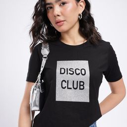 DressBerry Classic Cool Typography Printed T-shirt-image-10