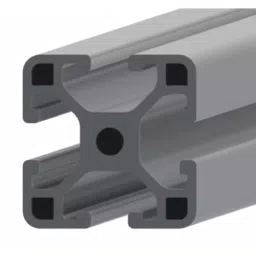 RS PRO Silver Aluminium Profile Strut 30 x 30 mm 6 mm Groove 3000 mm Length, 7613293-40
