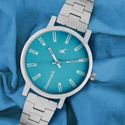 Fastrack Fundamentals Women Blue Analogue watch NL68010SM02-image-41