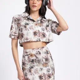 glitchez Dobby Delight Printed Co-Ords-image-5