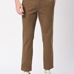 Basics Men Slim Fit Trousers-image-56